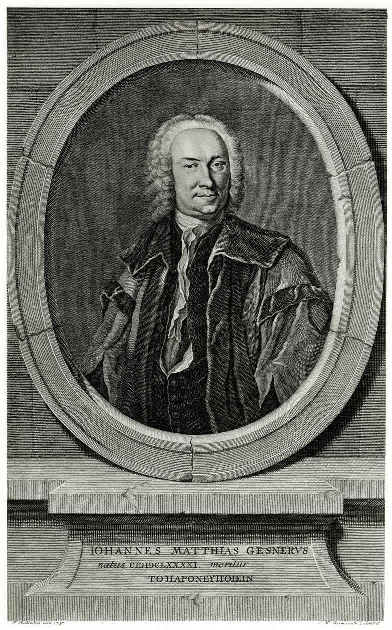 Johann Matthias Gesner autorstwa German School