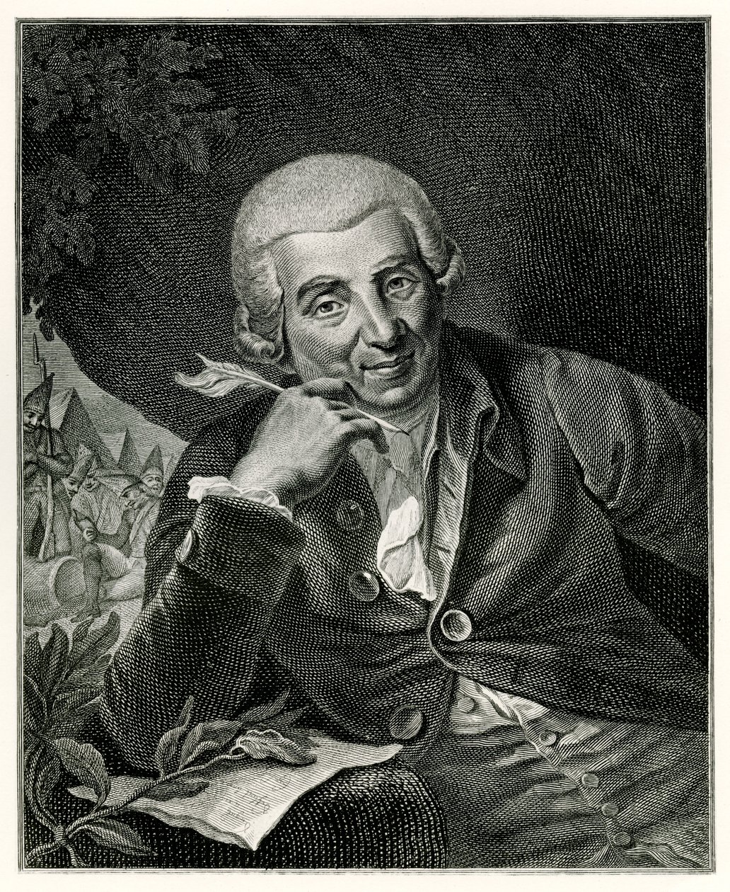 Johann Wilhelm Ludwig Gleim autorstwa German School