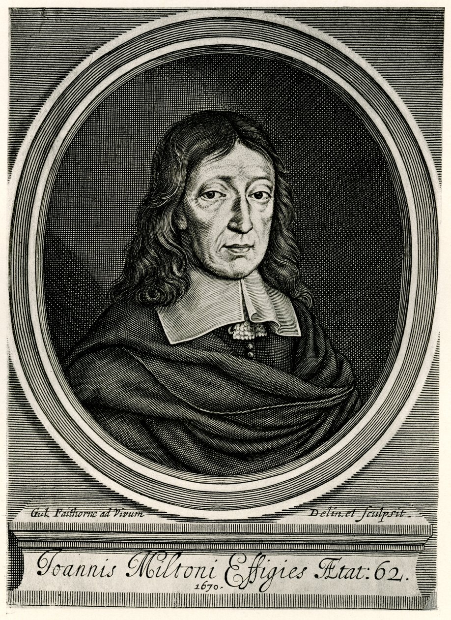 John Milton autorstwa German School