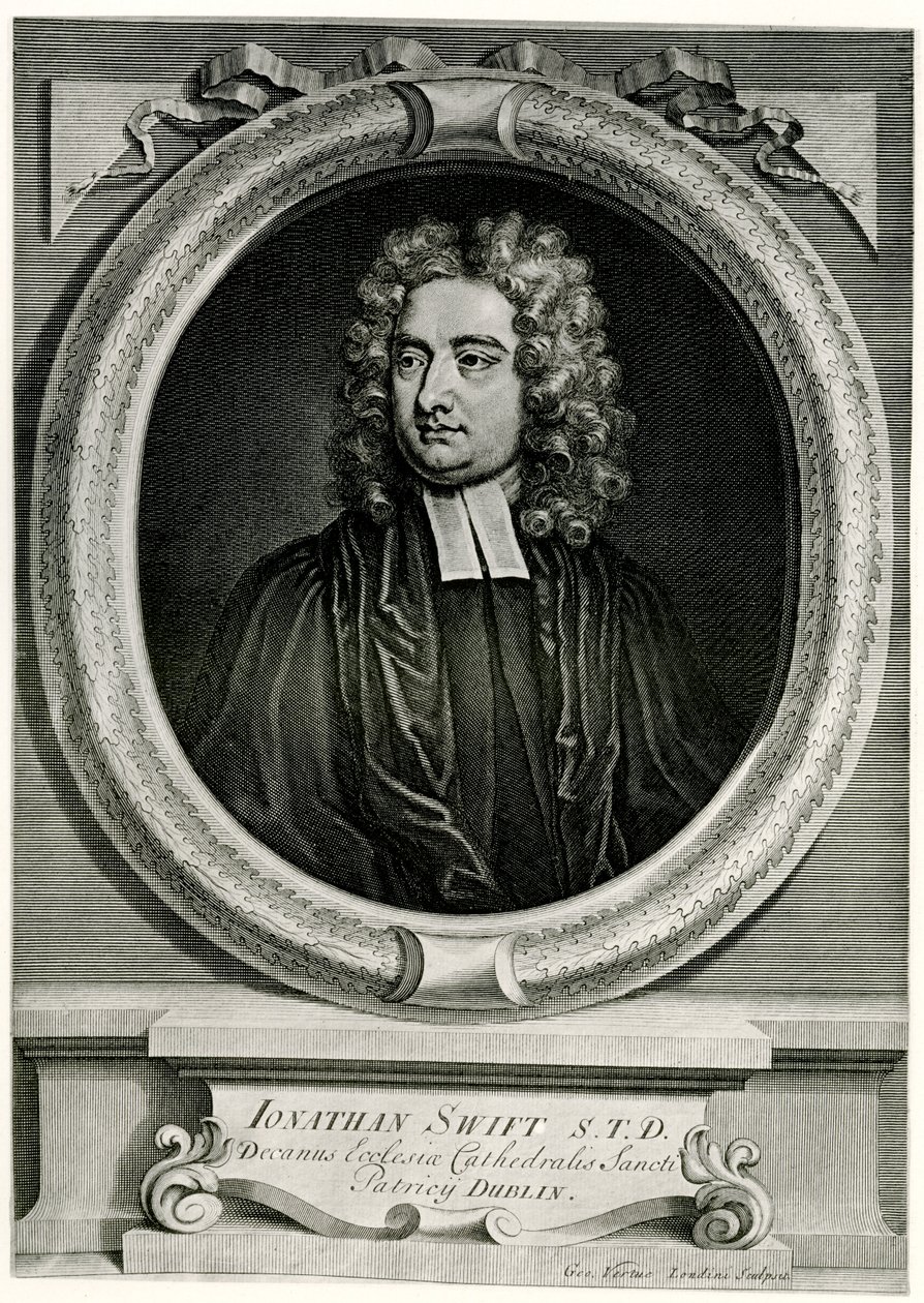 Jonathan Swift autorstwa German School