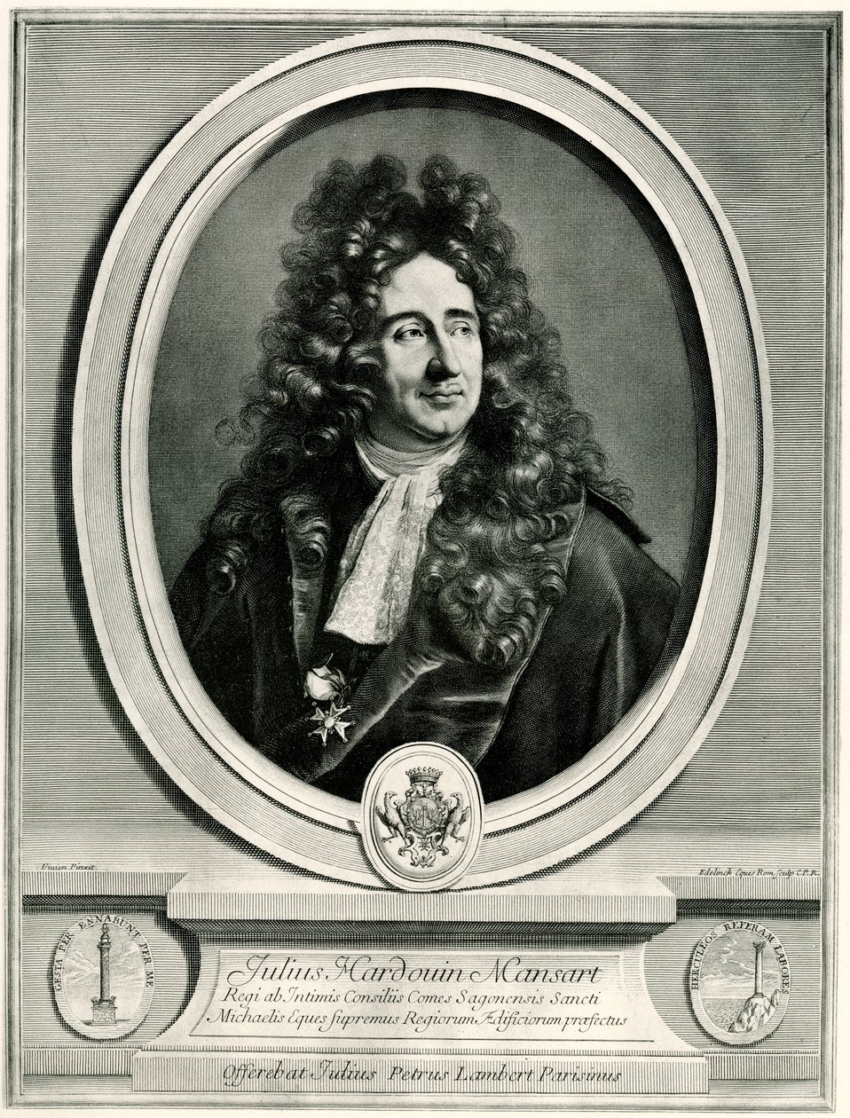 Jules Hardouin-Mansart autorstwa German School