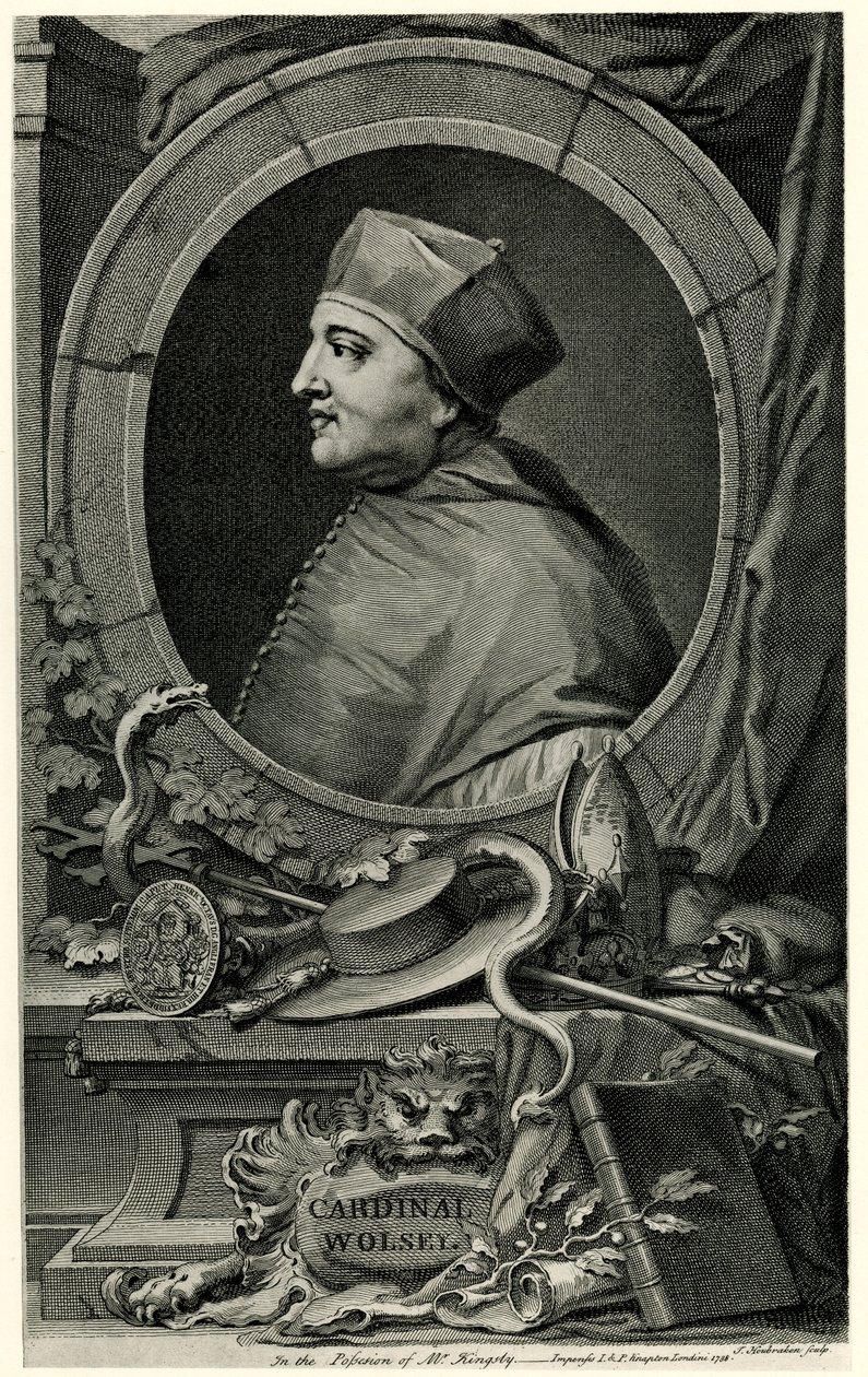 Kardynał Thomas Wolsey autorstwa German School