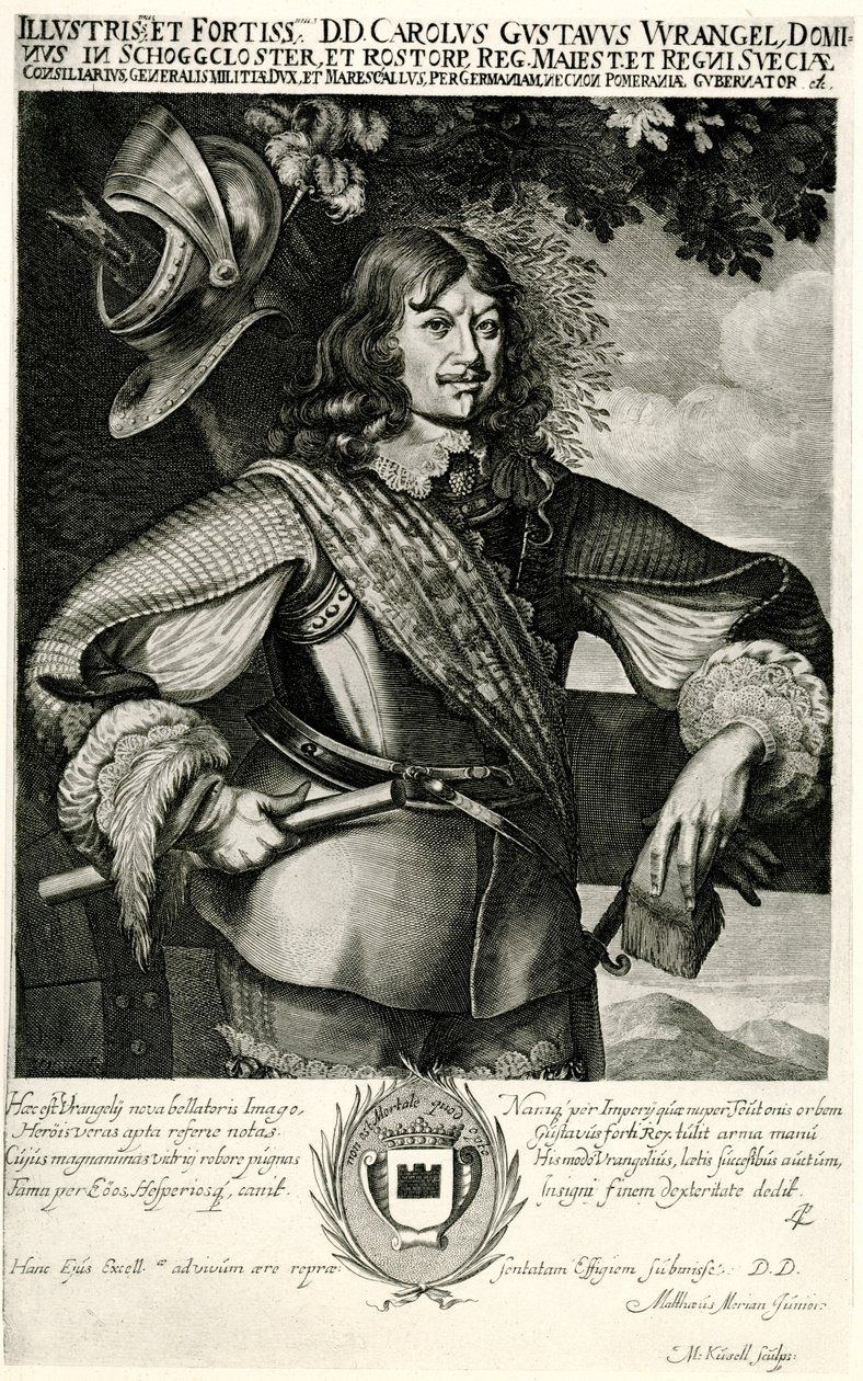 Karl Gustav Graf von Wrangel autorstwa German School