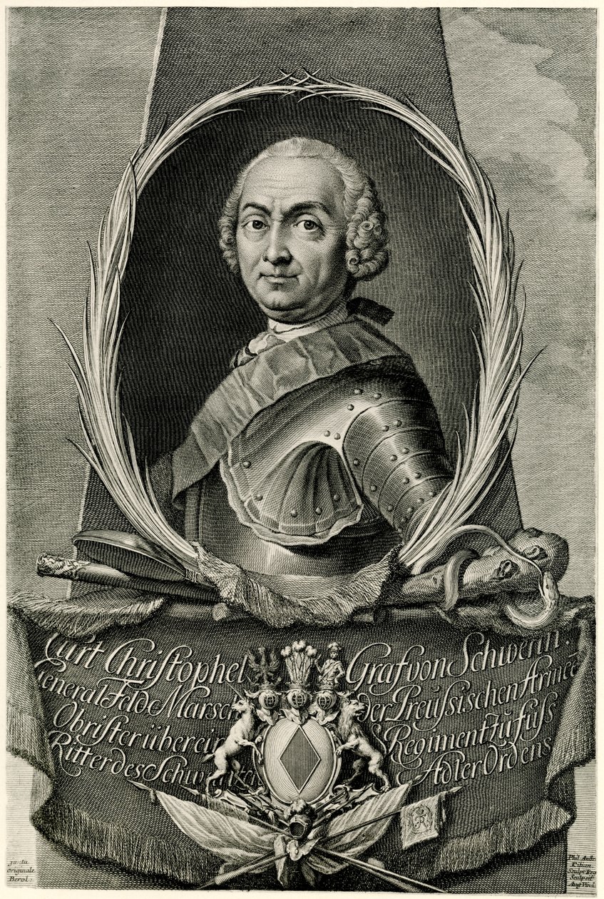 Kurt Christoph Graf von Schwerin autorstwa German School