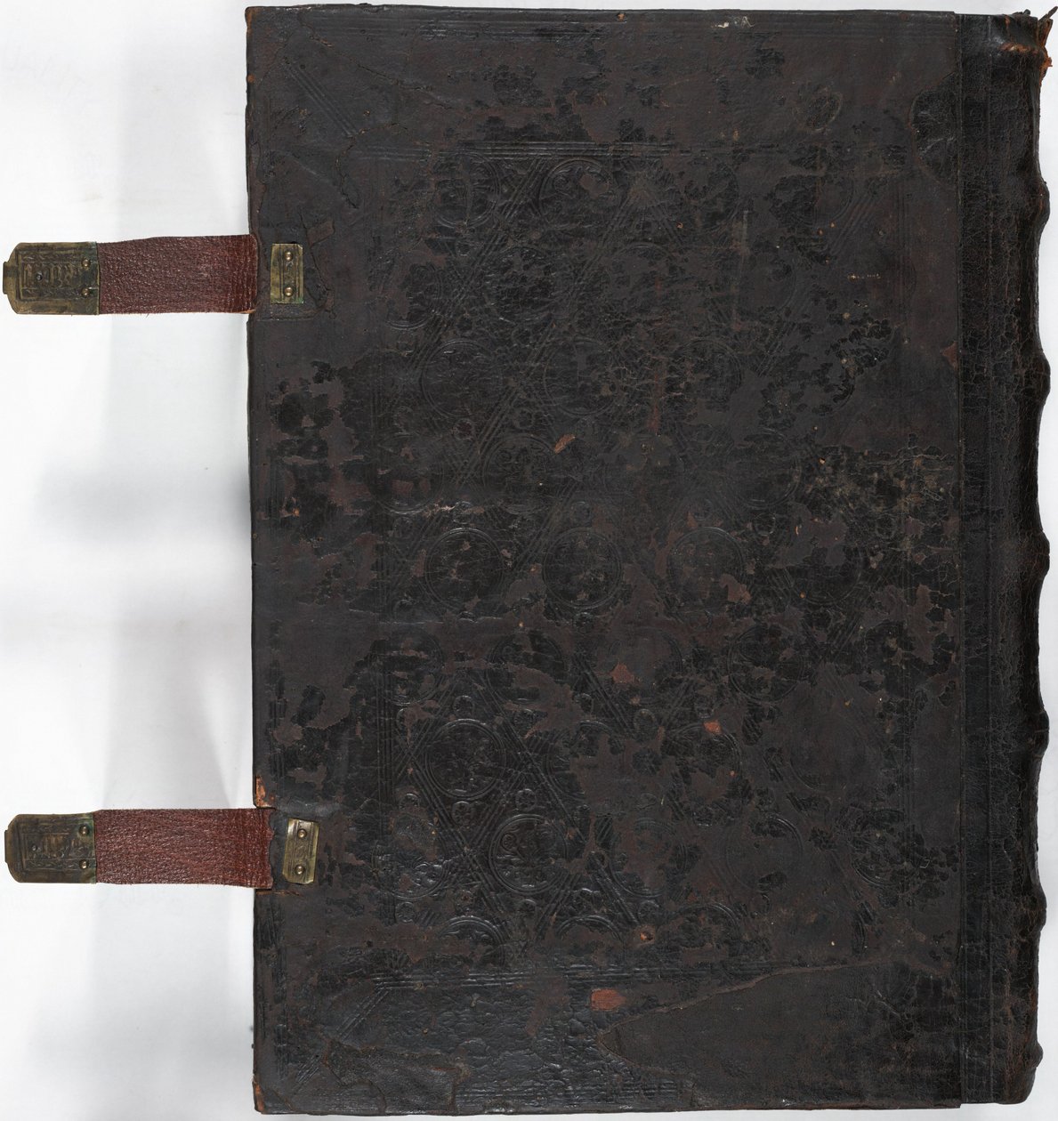 Lewis E 161, Mszał, tylna okładka, Frankonia, prawdopodobnie Forchheim, Niemcy autorstwa German School