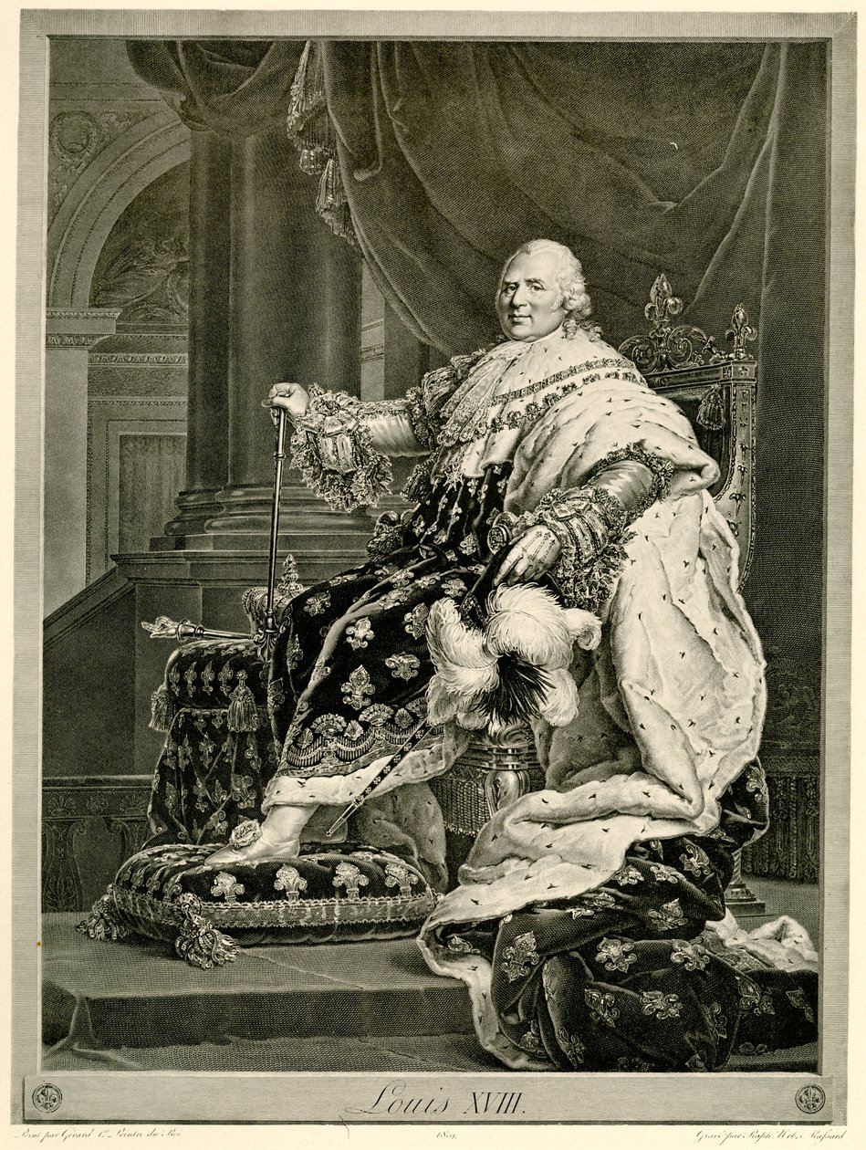 Ludwika XVIII. autorstwa German School