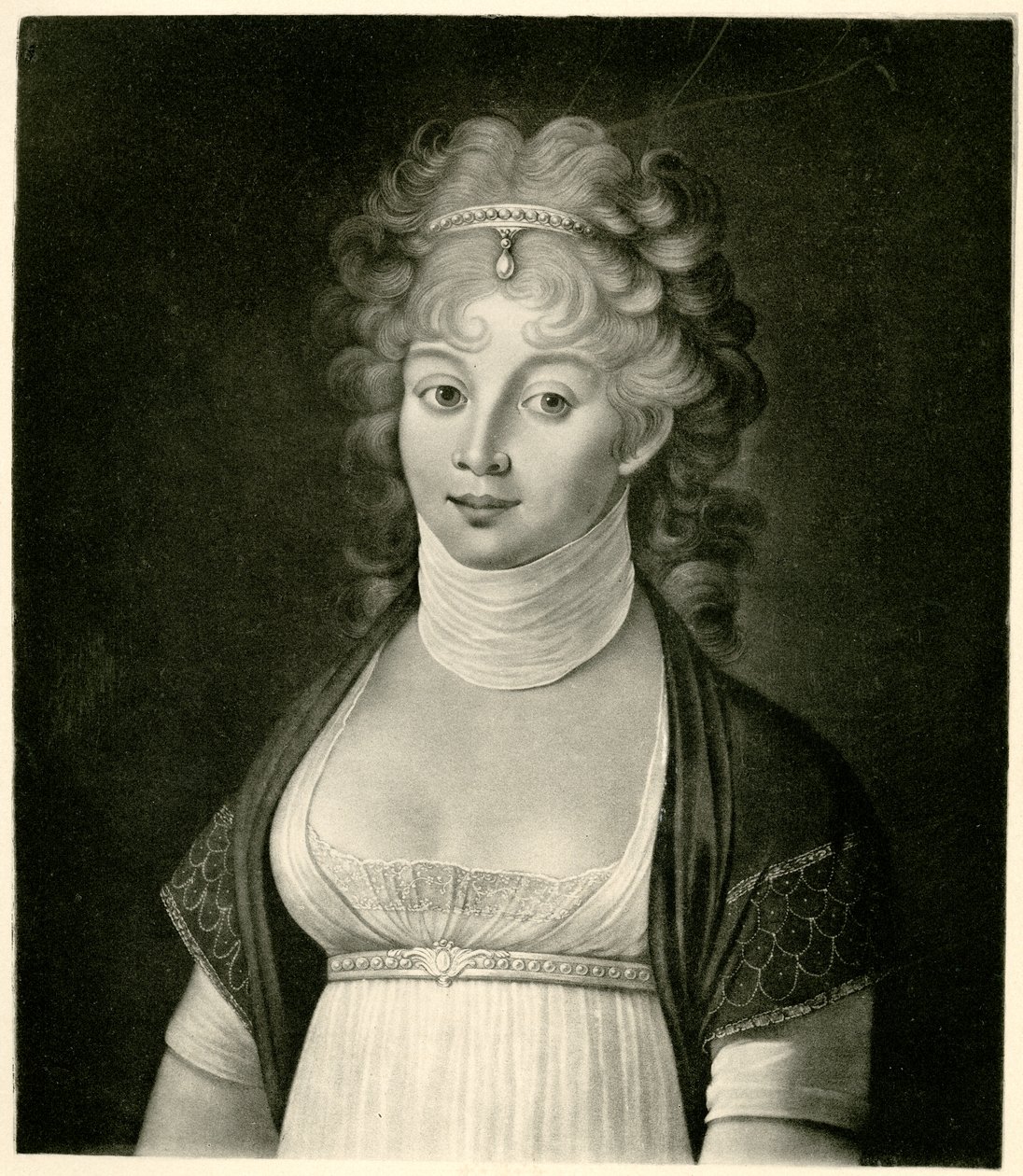 Luiza Meklemburska-Strelitz, 1884-90 (fototyp) autorstwa German School