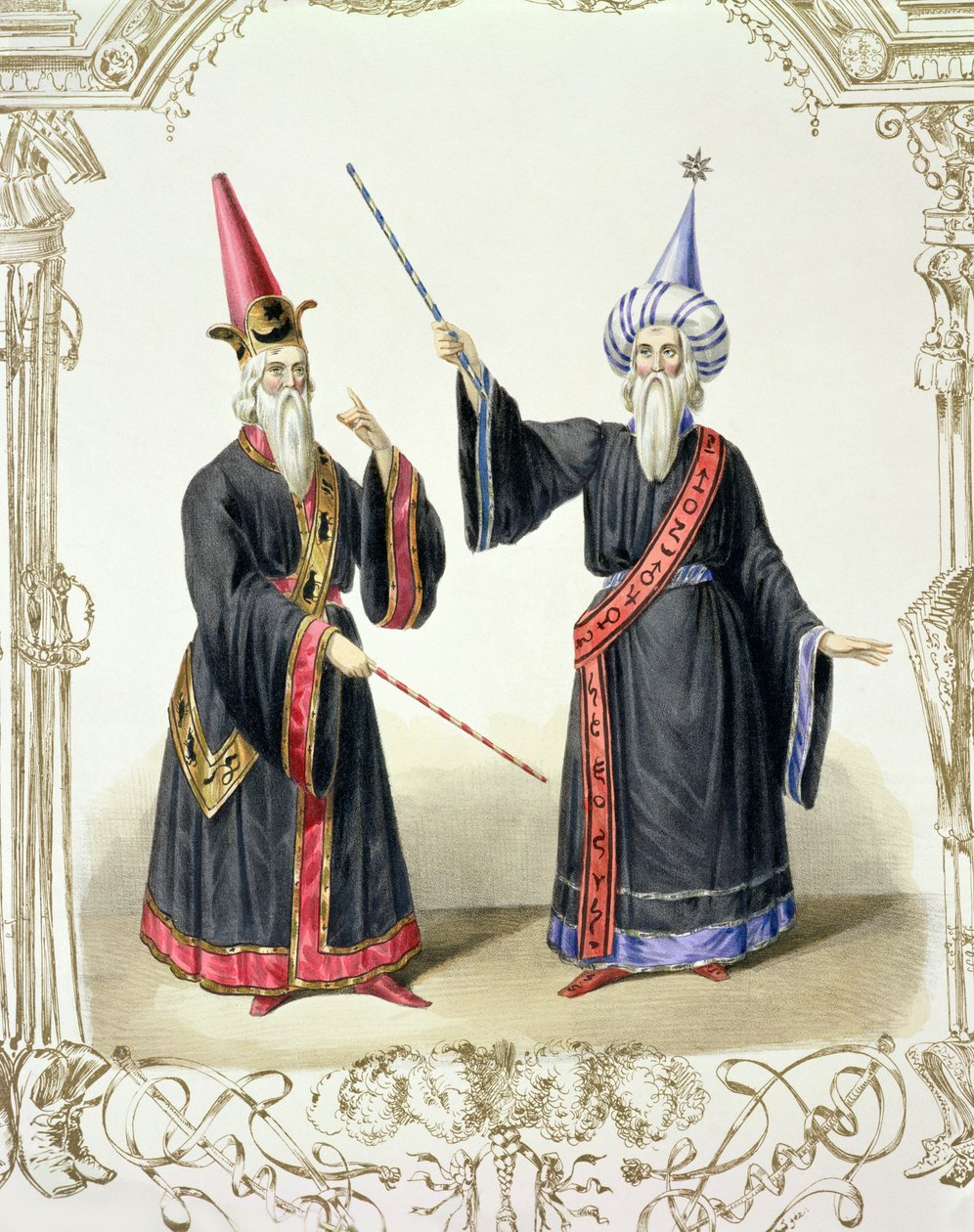 Magowie na karnawale w Berlinie, 1836 r. autorstwa German School