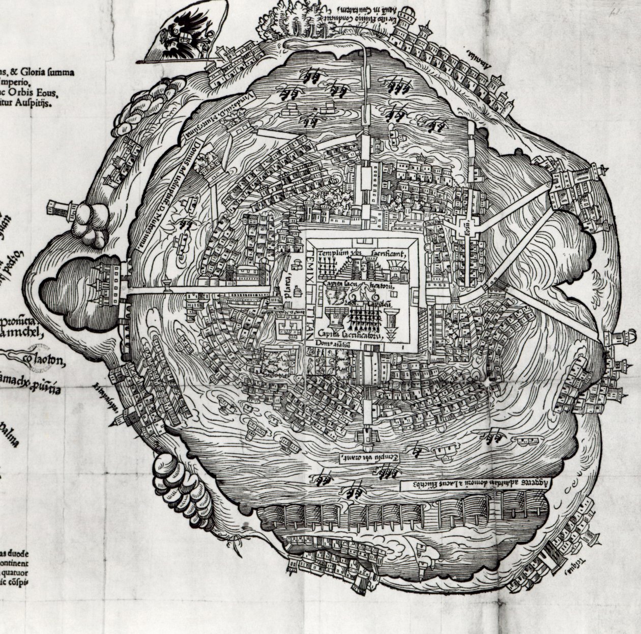 Mapa Tenochtitlan z 