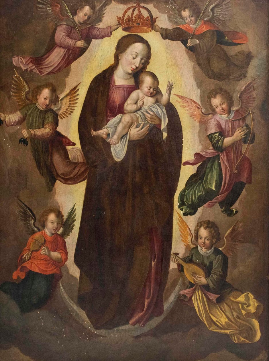 Mary Queen ok. 1600 r. autorstwa German School