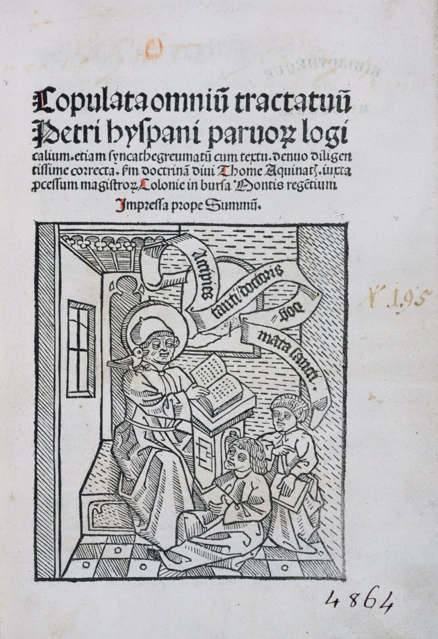 Mistrz i uczniowie, 1490 autorstwa German School