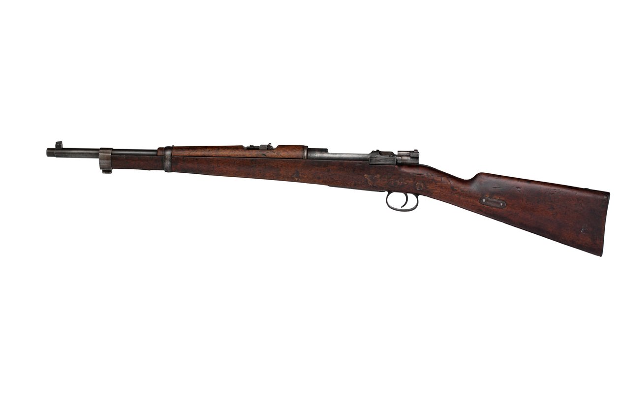Karabin kawaleryjski Mauser 7 mm używany przez Boer Commandos autorstwa German School