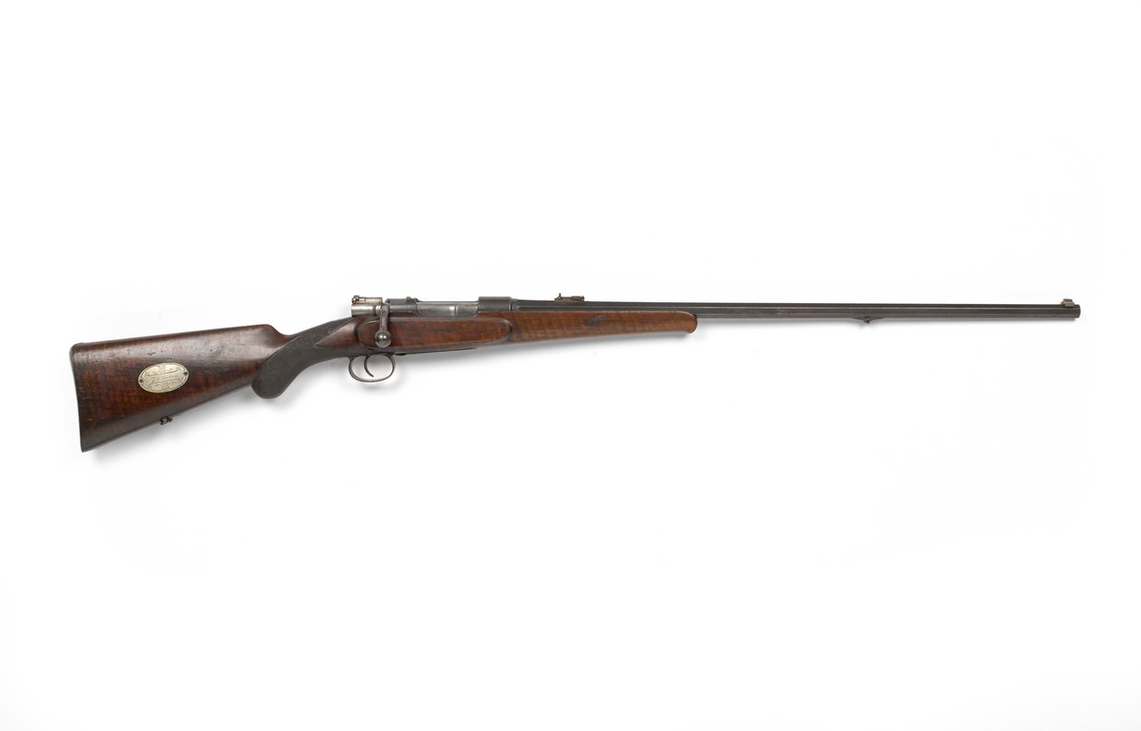 Karabin sportowy Mauser 7 mm bolt action, ok. 1900 (karabin, bolt action, sportowy, Mauser, 7 mm) autorstwa German School