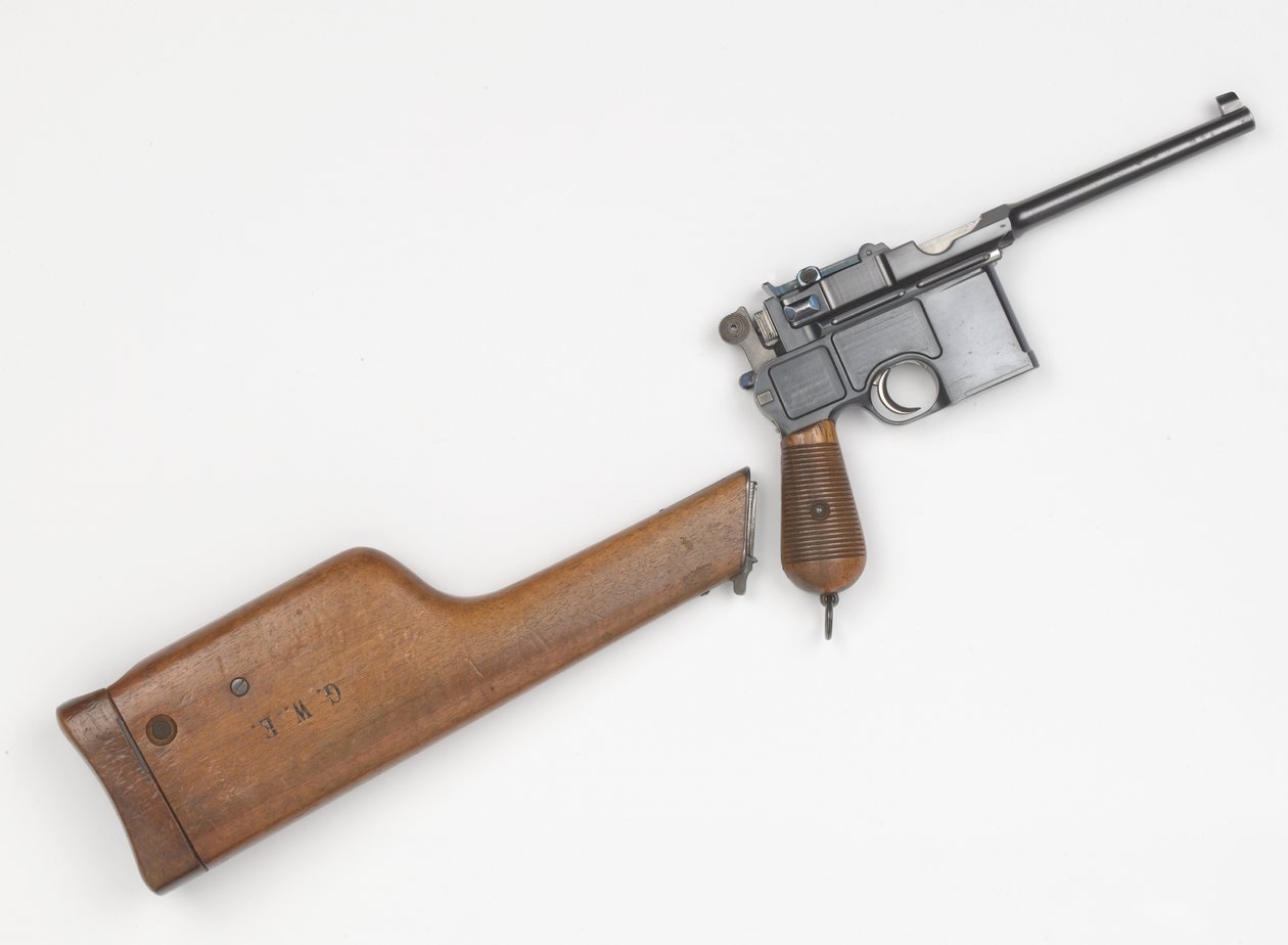 Pistolet Mauser C96 7,63 mm autorstwa German School