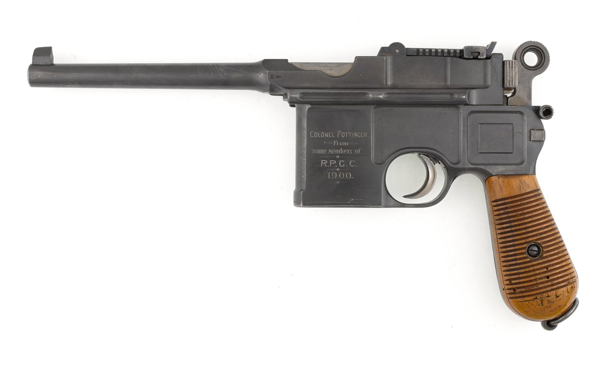 Pistolet samopowtarzalny Mauser Model 1896 7,63 mm autorstwa German School