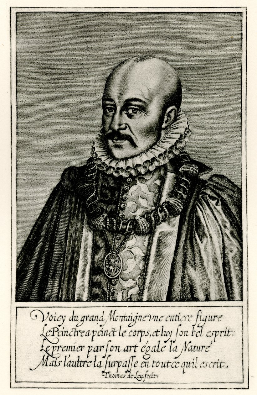 Michel de Montaigne autorstwa German School