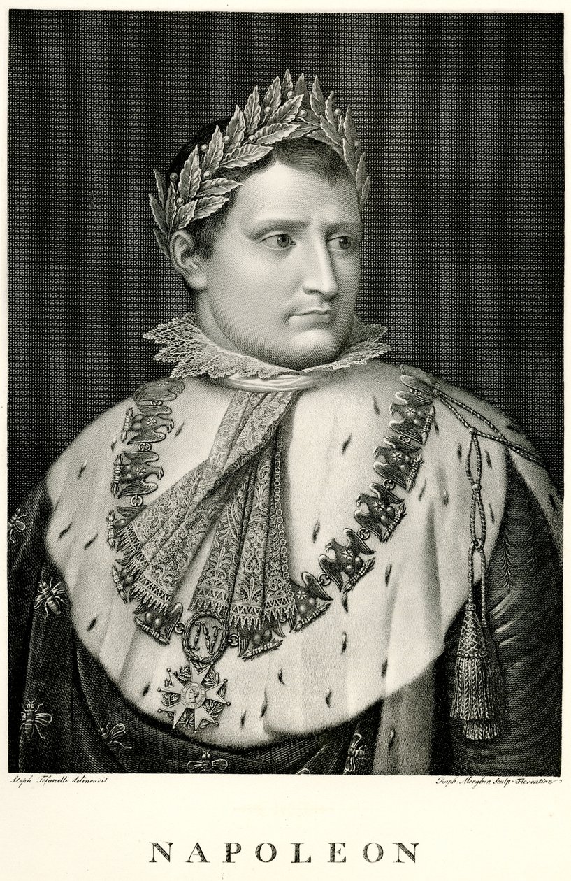 Napoleon I., 1884-90 (fototyp) autorstwa German School