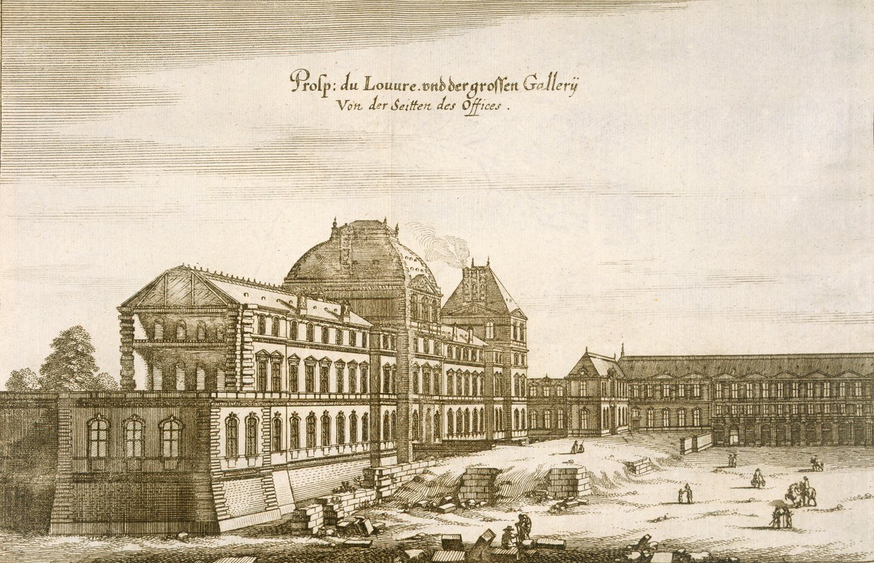 Pałac Luwr autorstwa German School