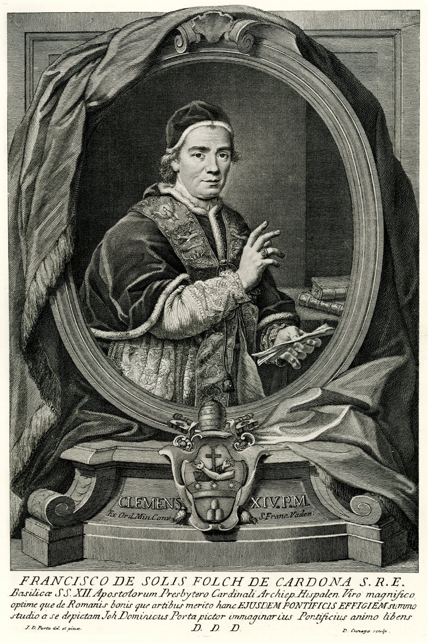 Papież Klemens XIV. autorstwa German School