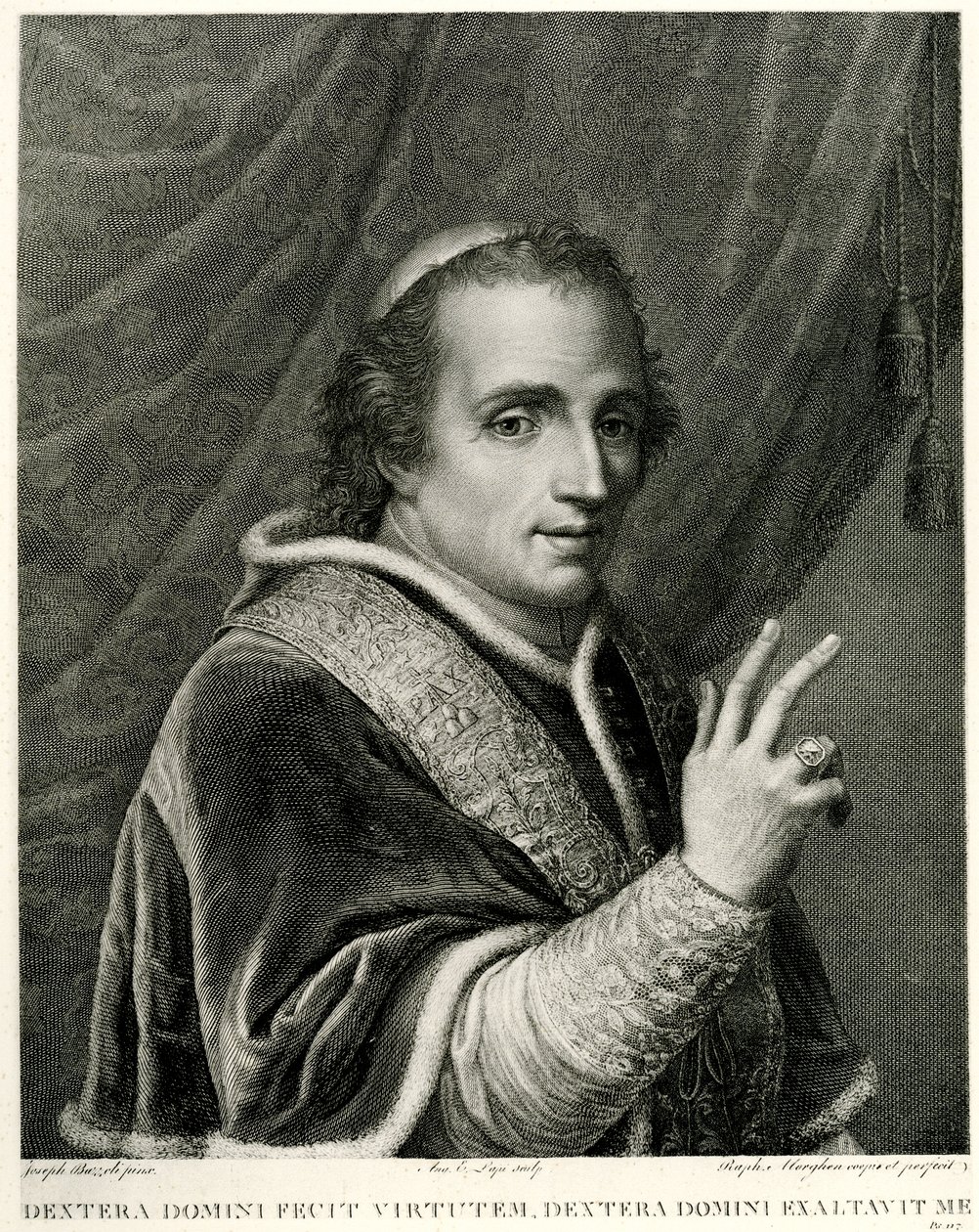 Papież Pius VII. autorstwa German School