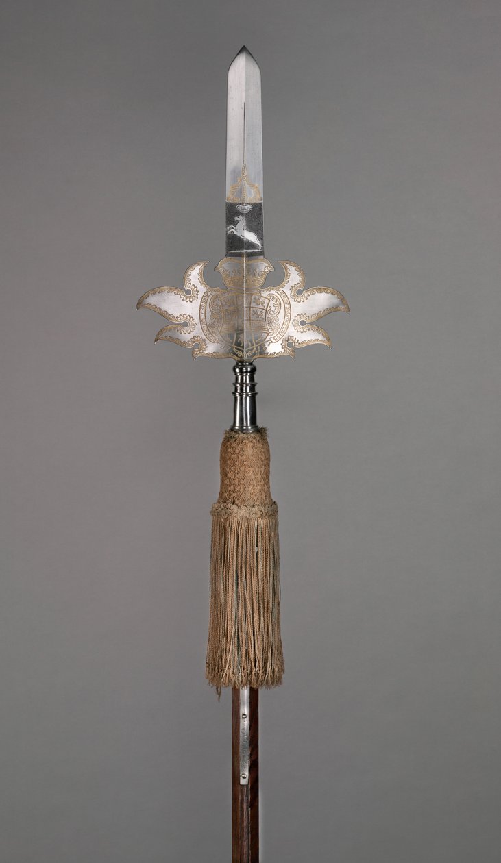 Parade Partyzant (od ochroniarza Augusta Wilhelma, księcia Brunszwiku-Wofenbüttel [1662-1731]) autorstwa German School