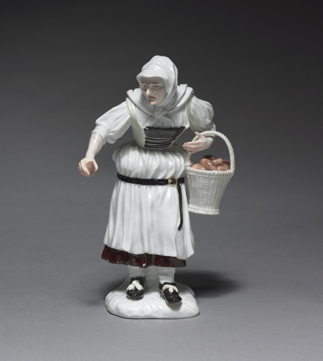 Chłopka, producent Fabryka Porcelany Miśni, Niemcy, model Johann Joachim Kändler autorstwa German School