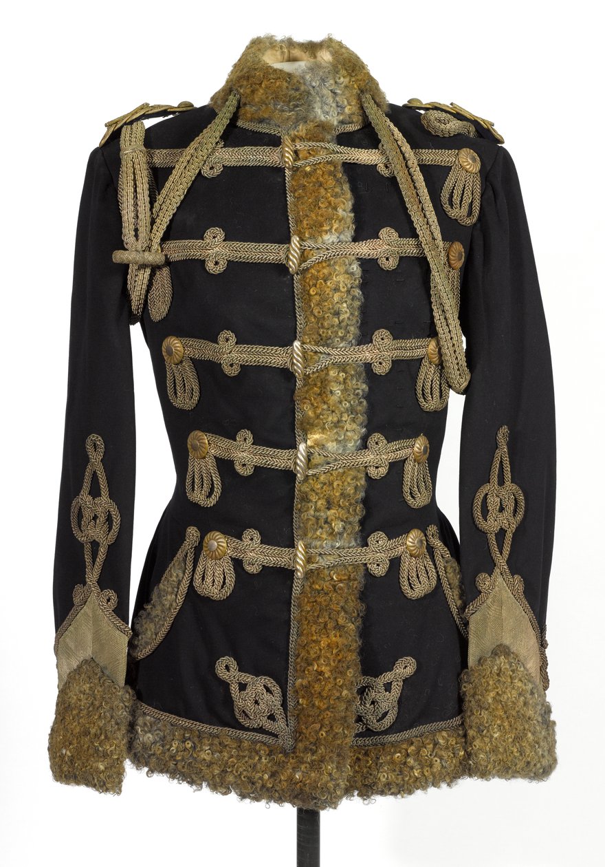 Pelisse, 3. Zieten Hussars, JKW Książę Connaught, przed 1914 (Pelisse) autorstwa German School