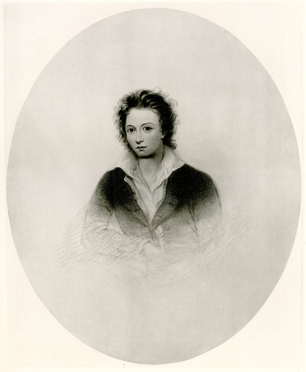 Percy Bysshe Shelley autorstwa German School