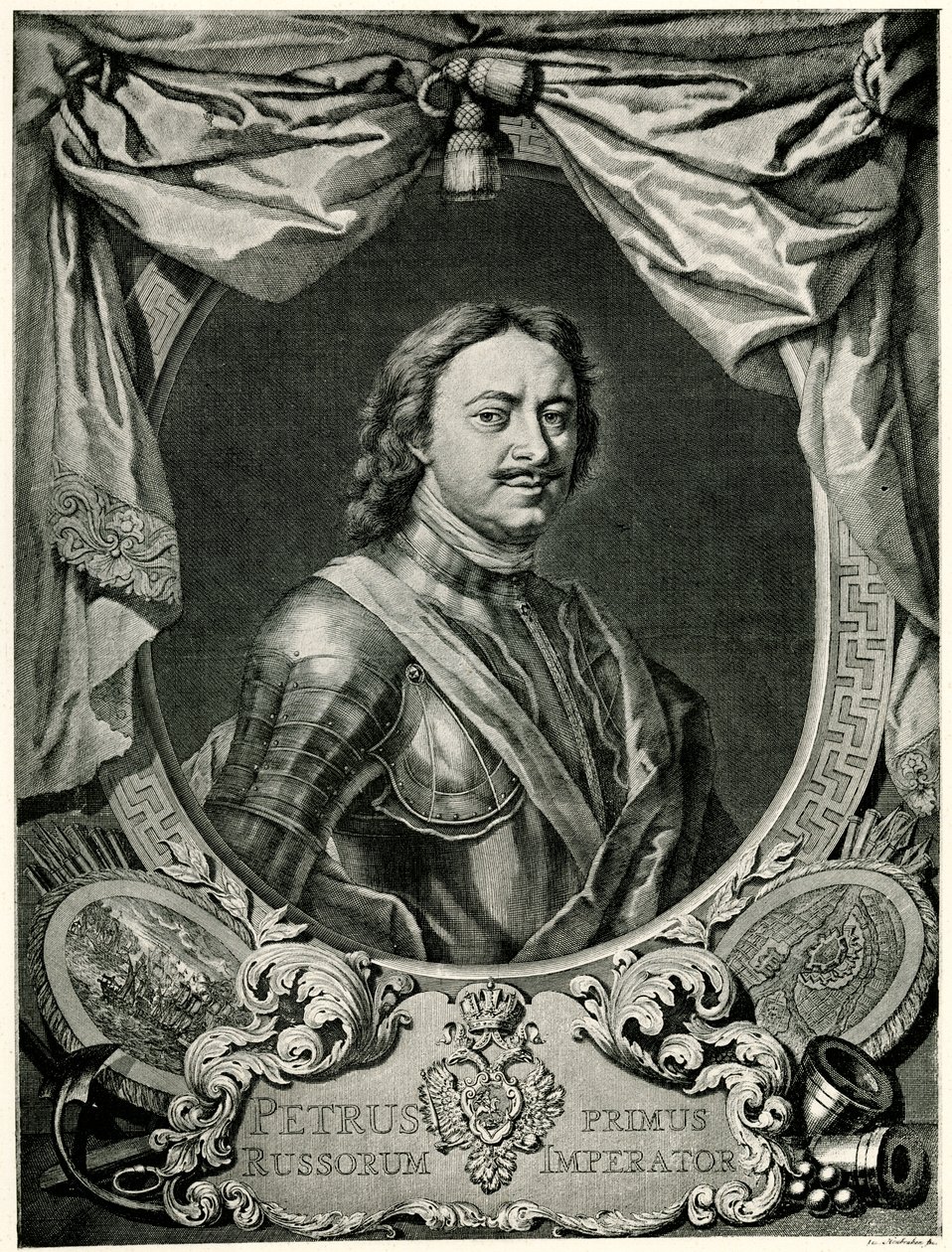 Piotr I Wielki autorstwa German School