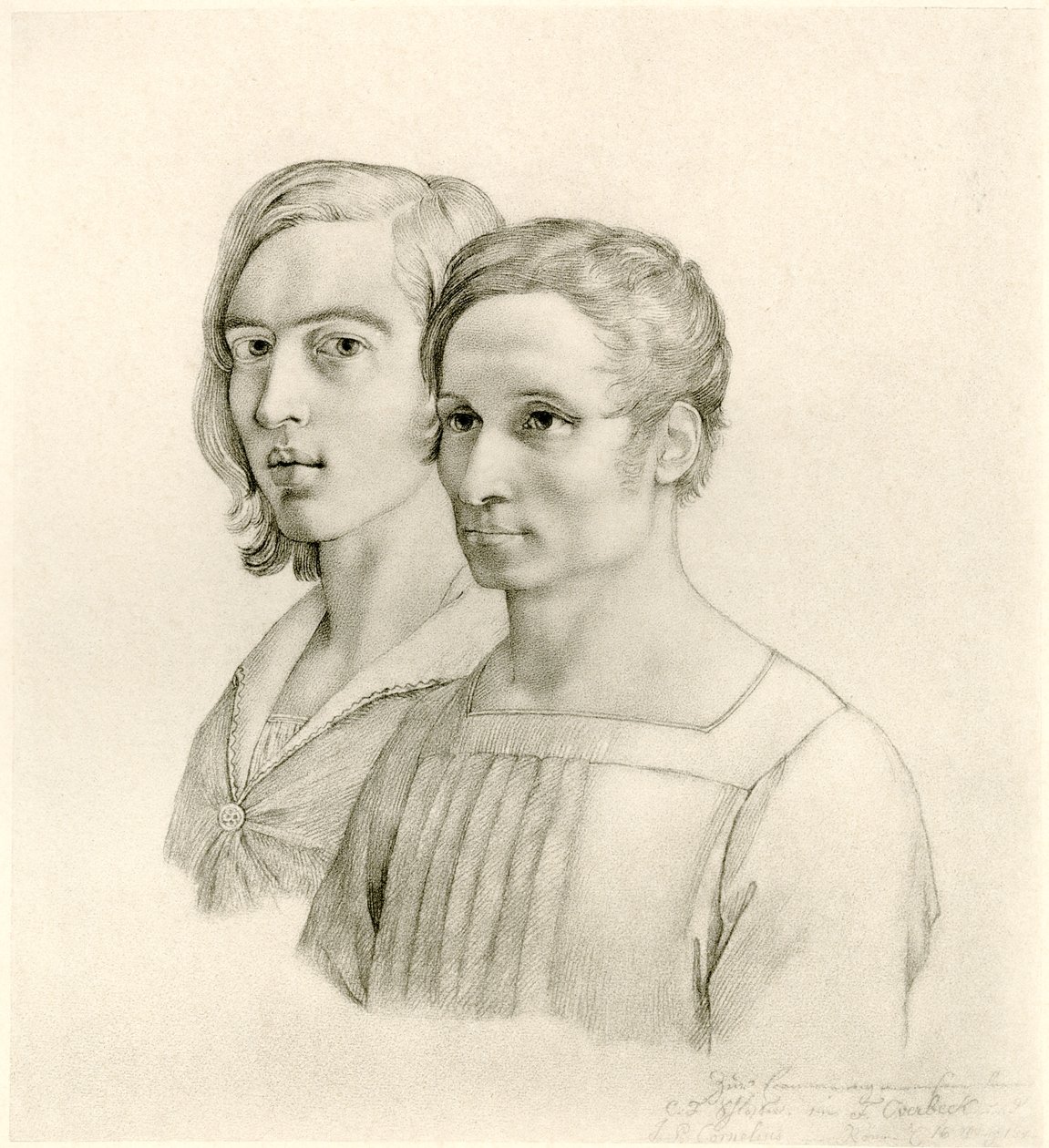 Peter von Cornelius autorstwa German School