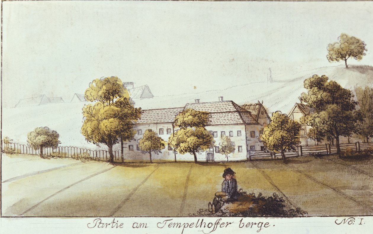 Działka na górze Tempelhof, Berlin autorstwa German School