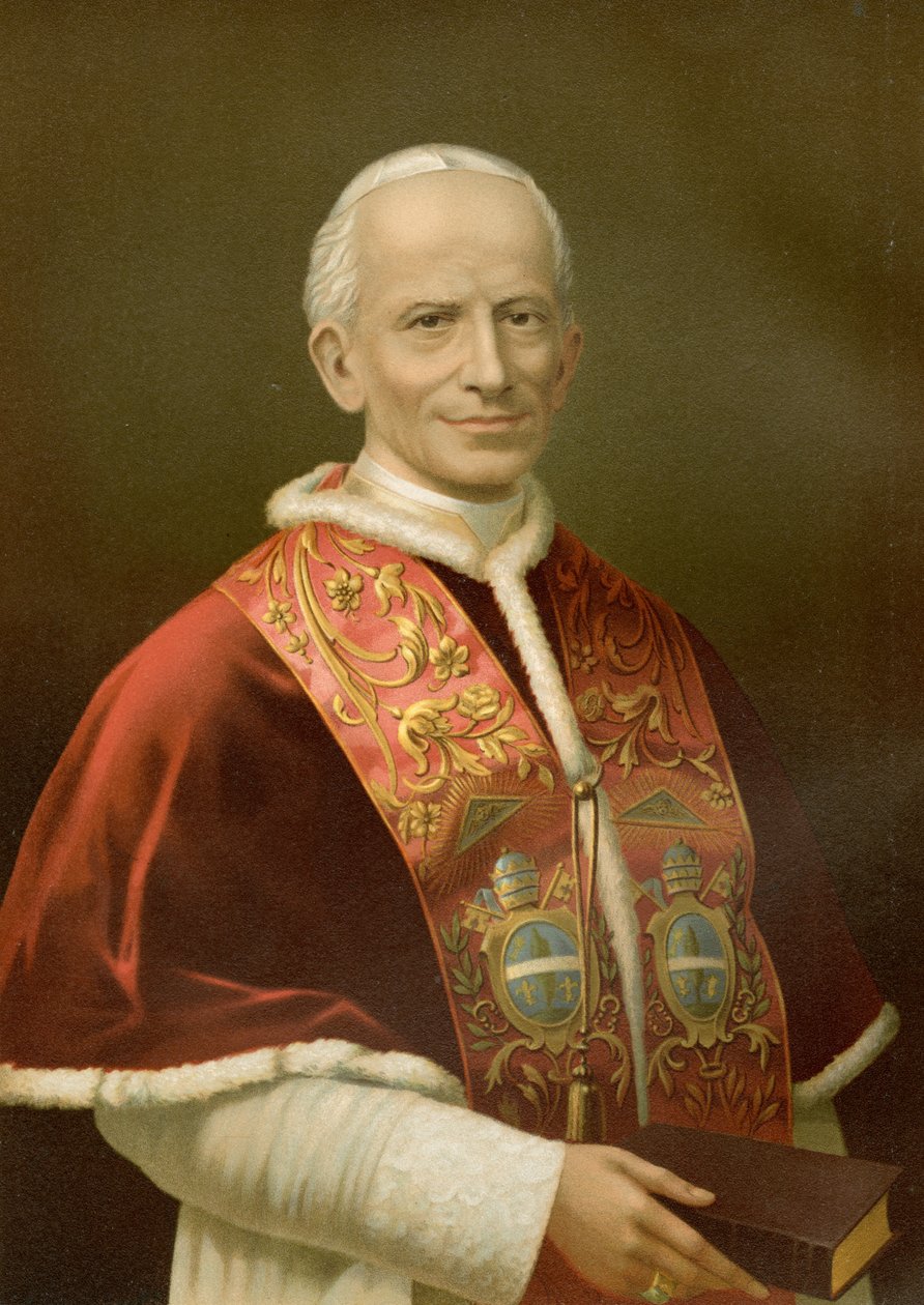 Papież Leon XIII autorstwa German School