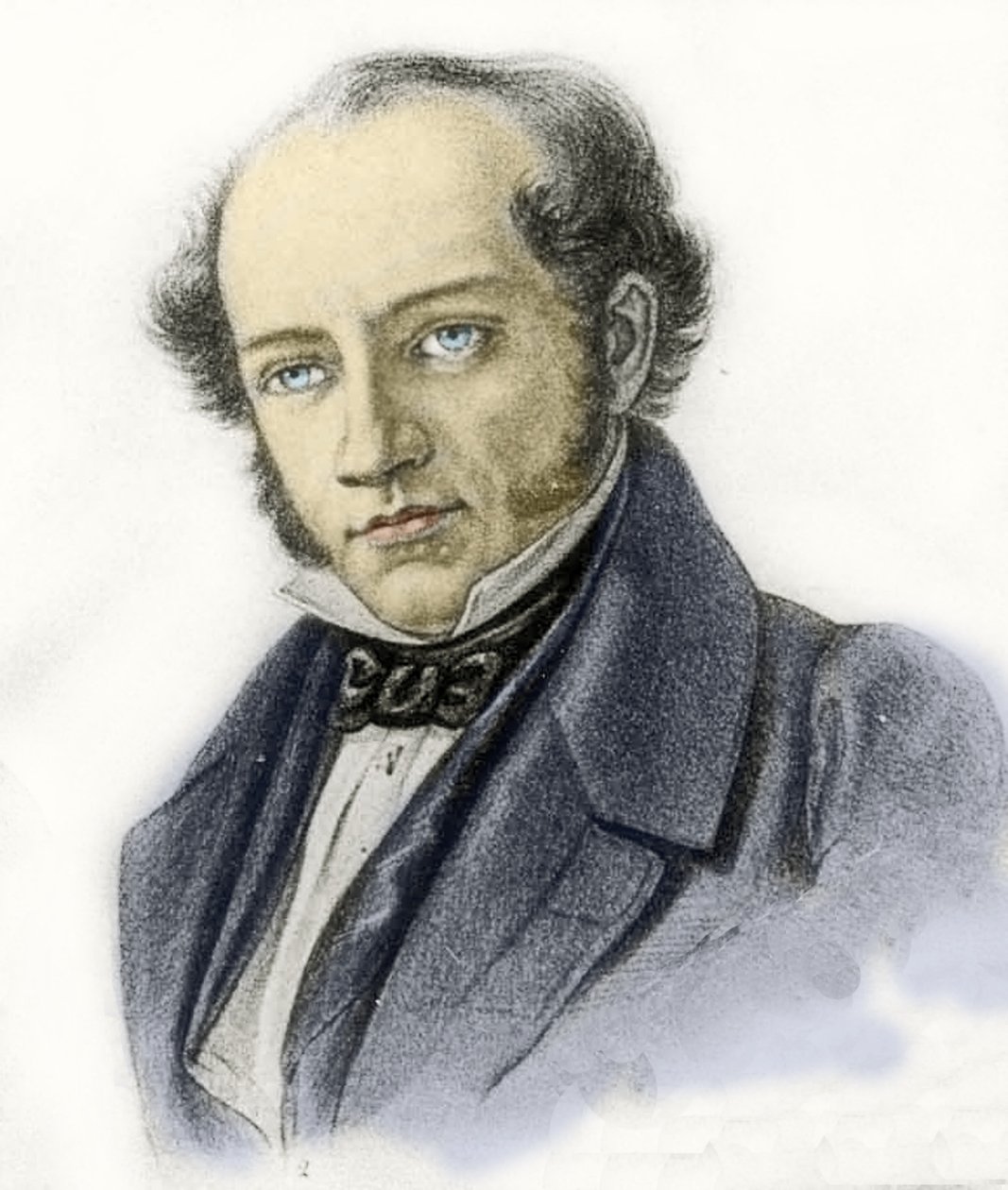 Portret Jakuba Grimma, 1837 autorstwa German School
