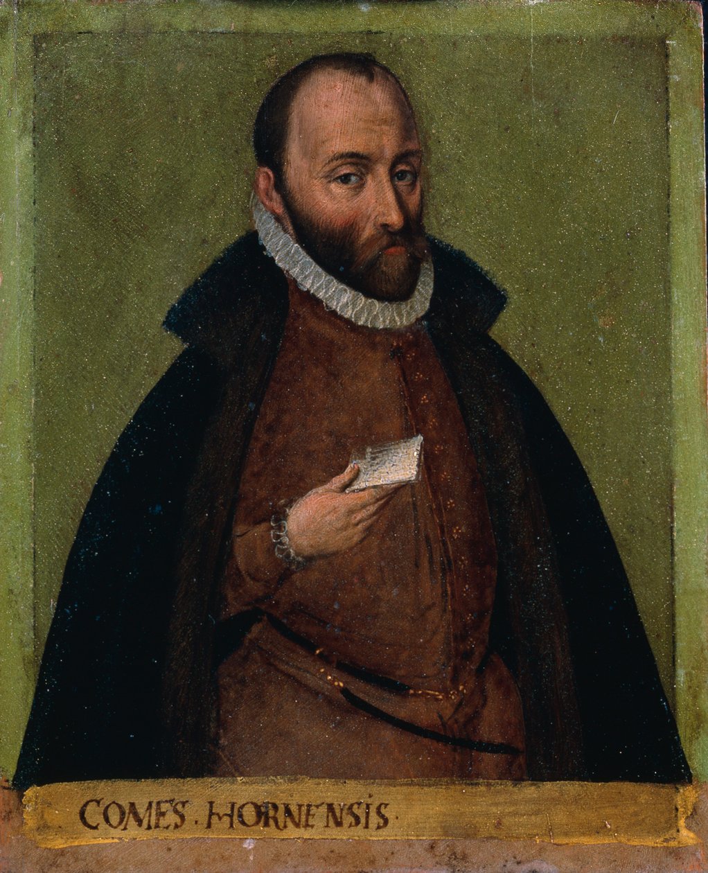Portret Philipa de Montmorency, hrabiego Hoorn autorstwa German School