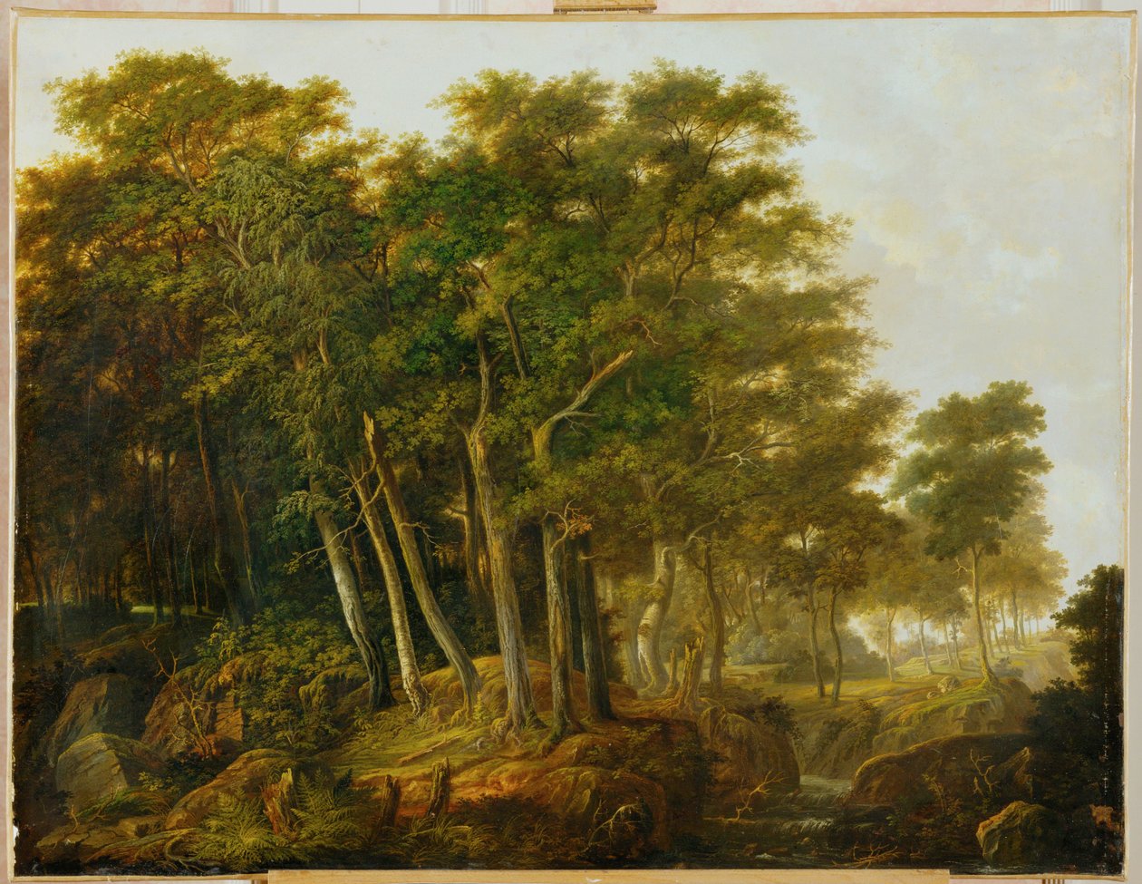 Prawdopodobnie Carl Friedrich Lessing ... (obraz na płótnie) autorstwa German School