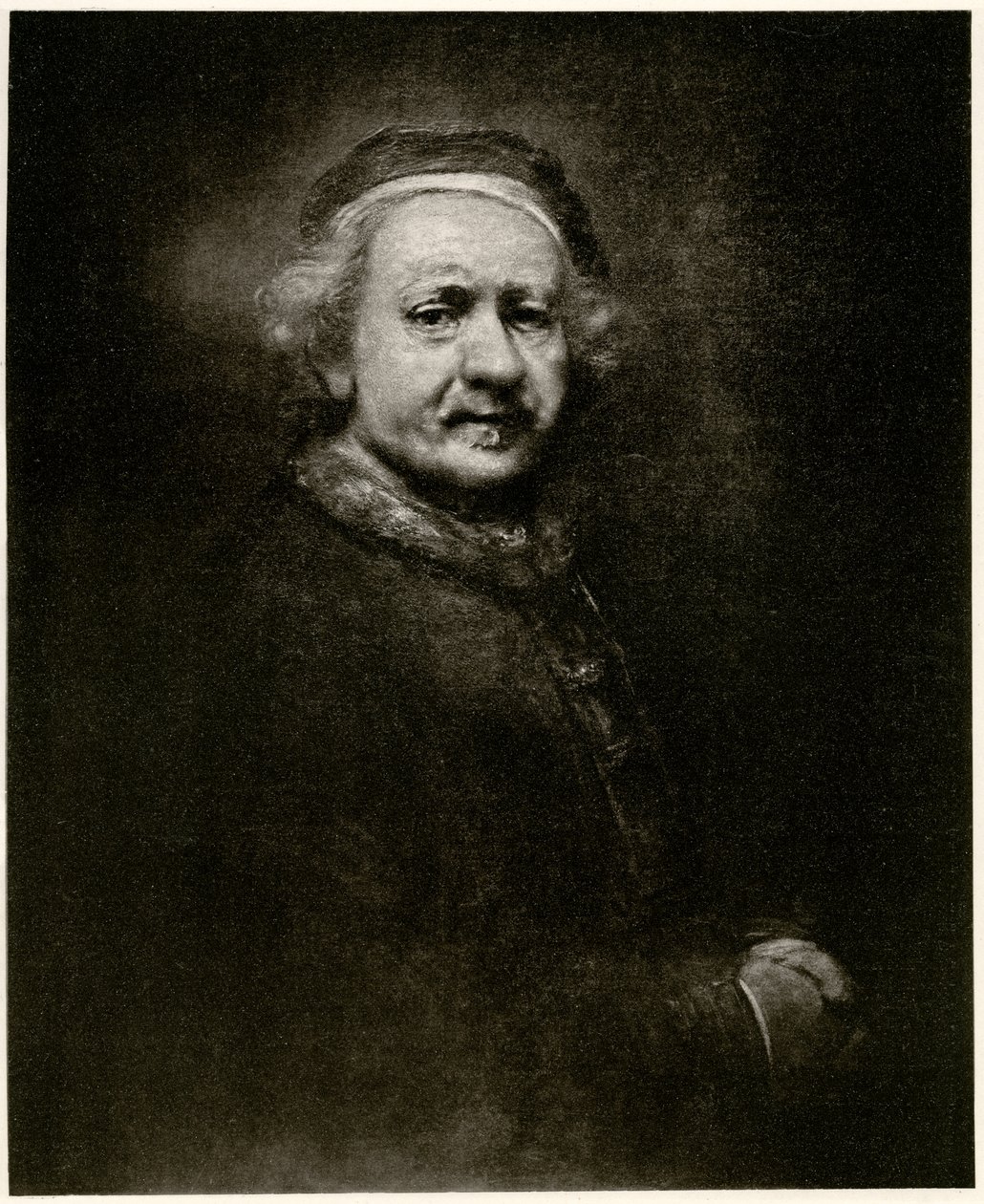 Rembrandt van Ryn, 1884-90 (fototyp) autorstwa German School