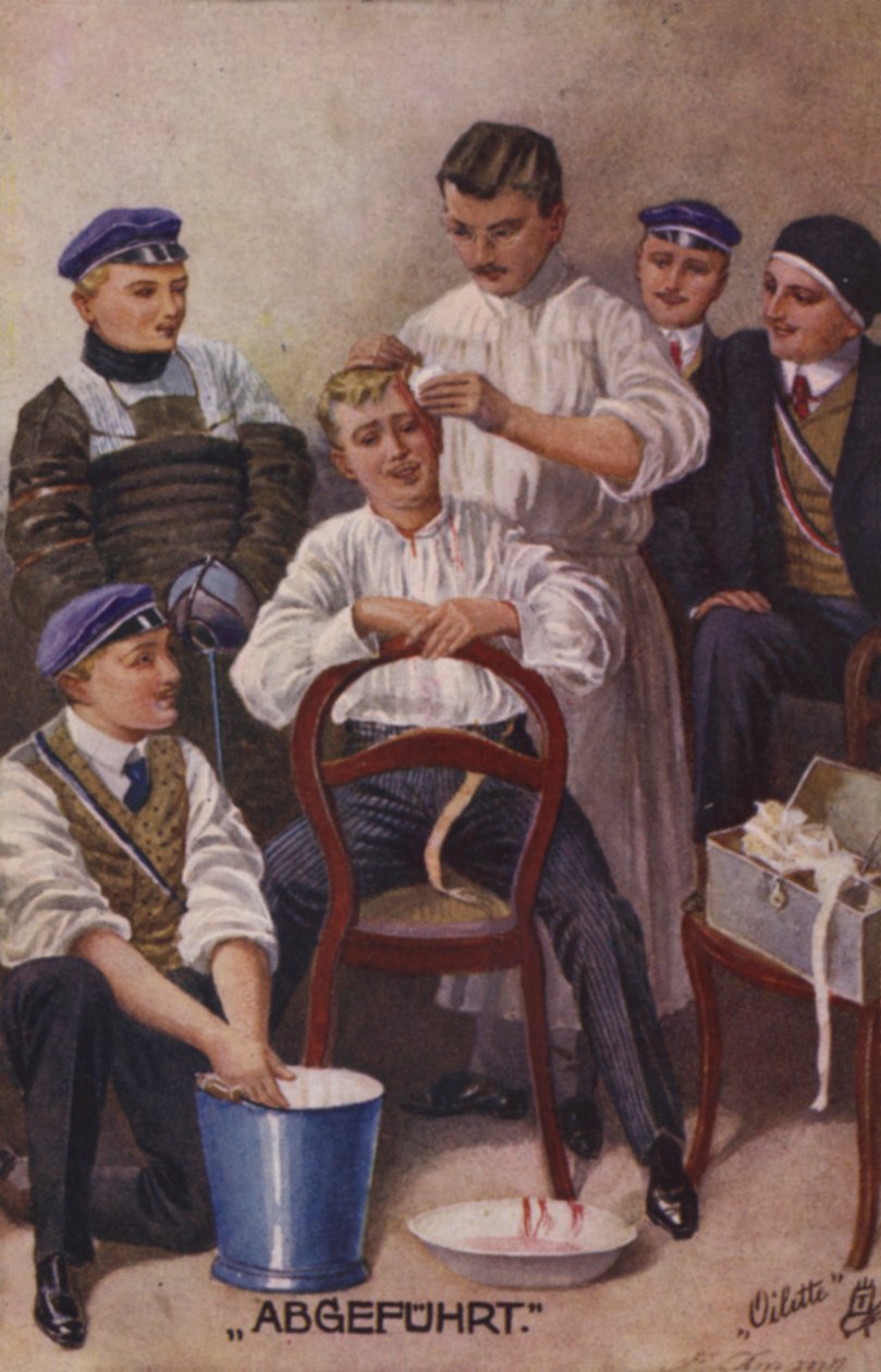 Usunięto (litografia kolorowa) autorstwa German School