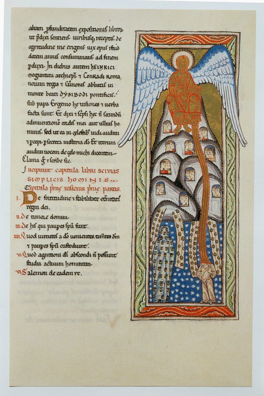 Scivias, Codex Rupertsberg autorstwa German School
