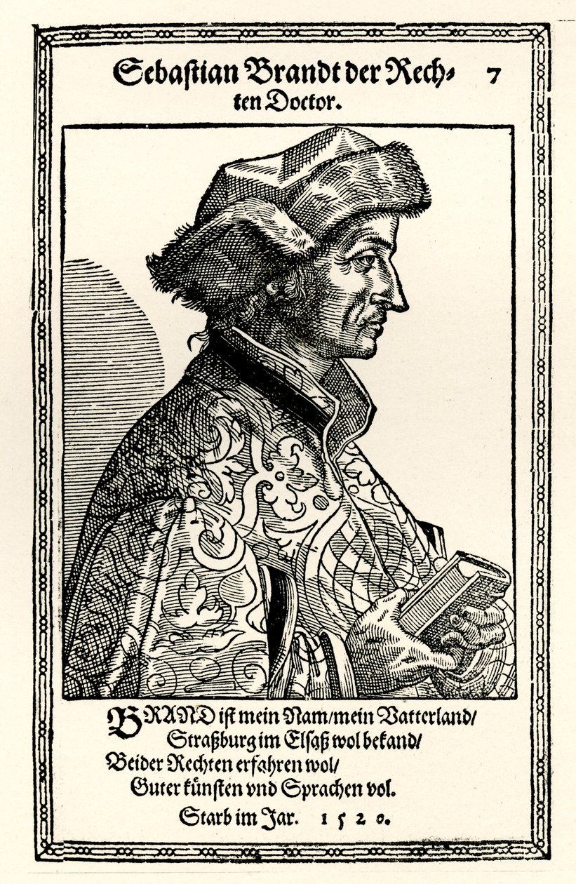 Sebastian Brant autorstwa German School