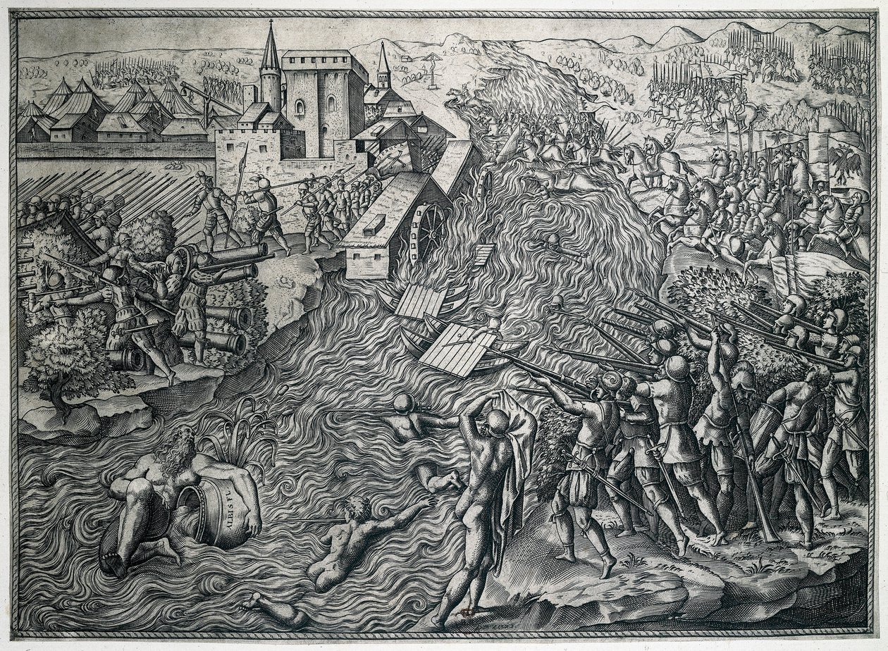 Bitwa pod Muehlberg, 25 kwietnia 1547 autorstwa German School