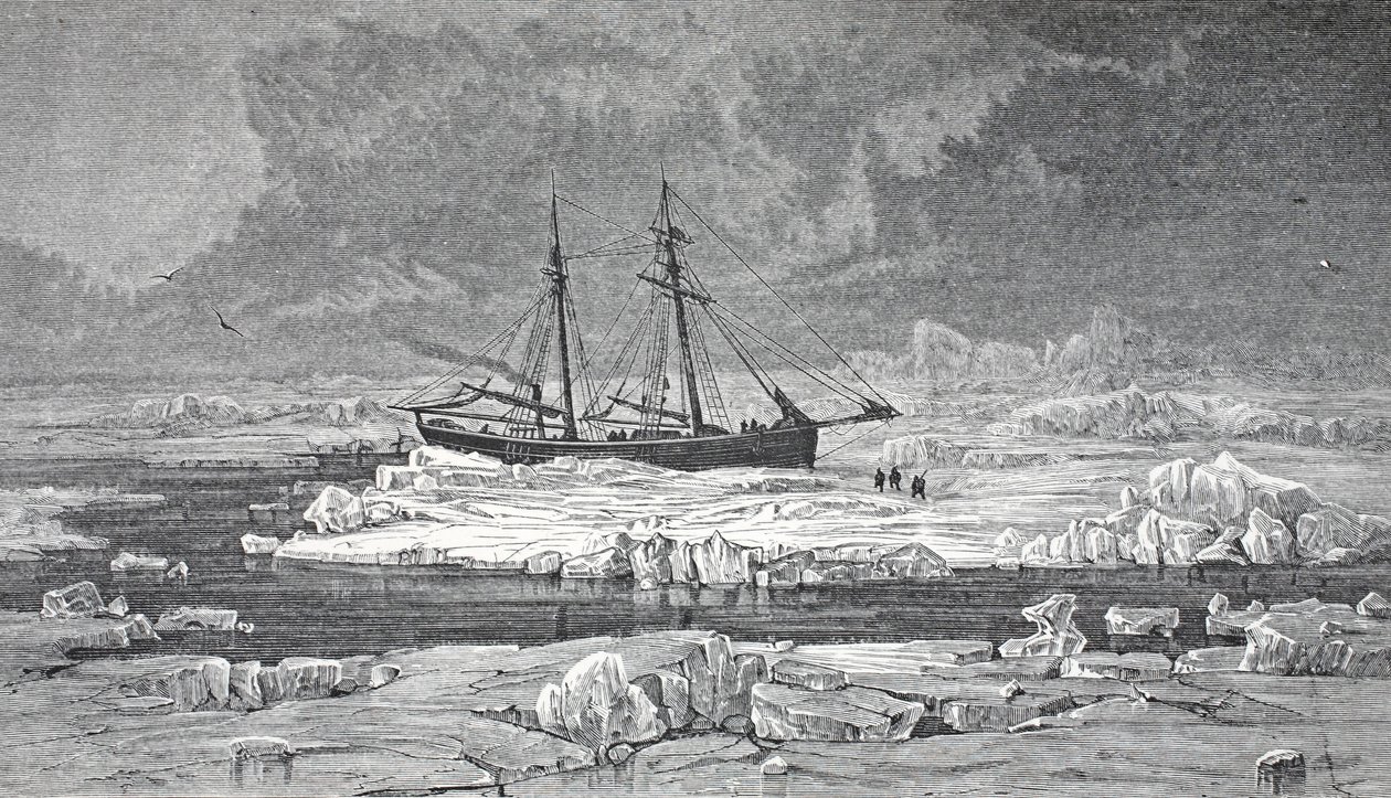 Germania w lodzie, wyd. Londyn 1874 autorstwa German School