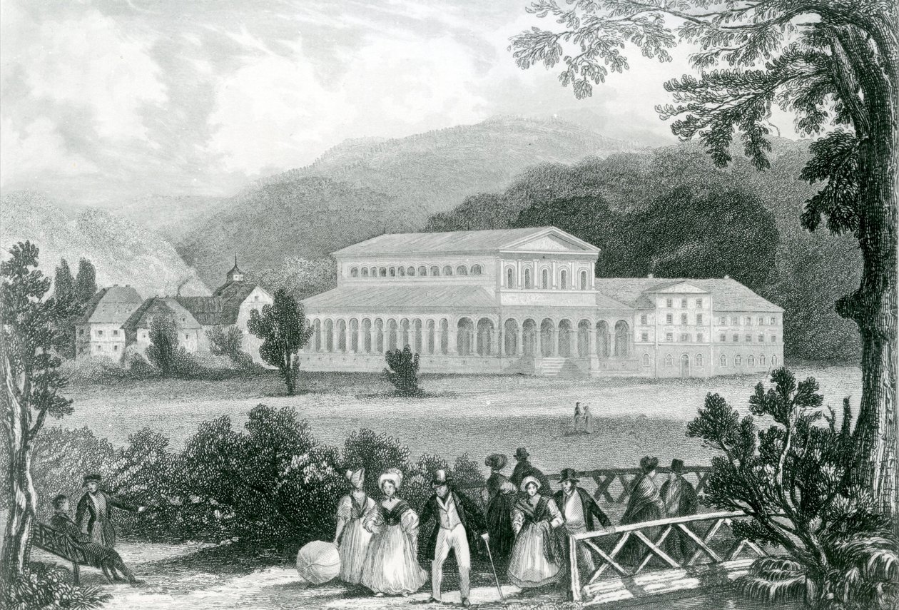 Grosse Kursaal, Bad Brueckenau autorstwa German School
