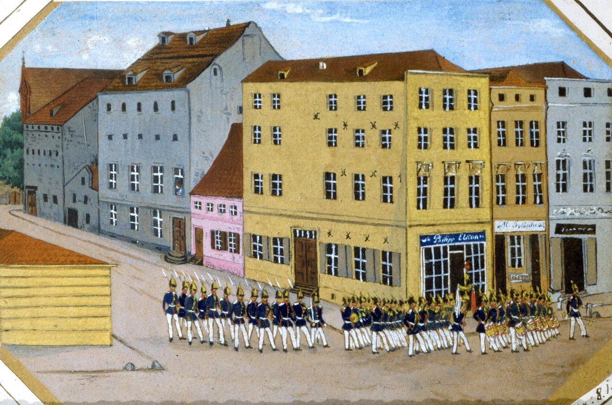 Koszary szpitalne w Scutari, 1857 autorstwa German School