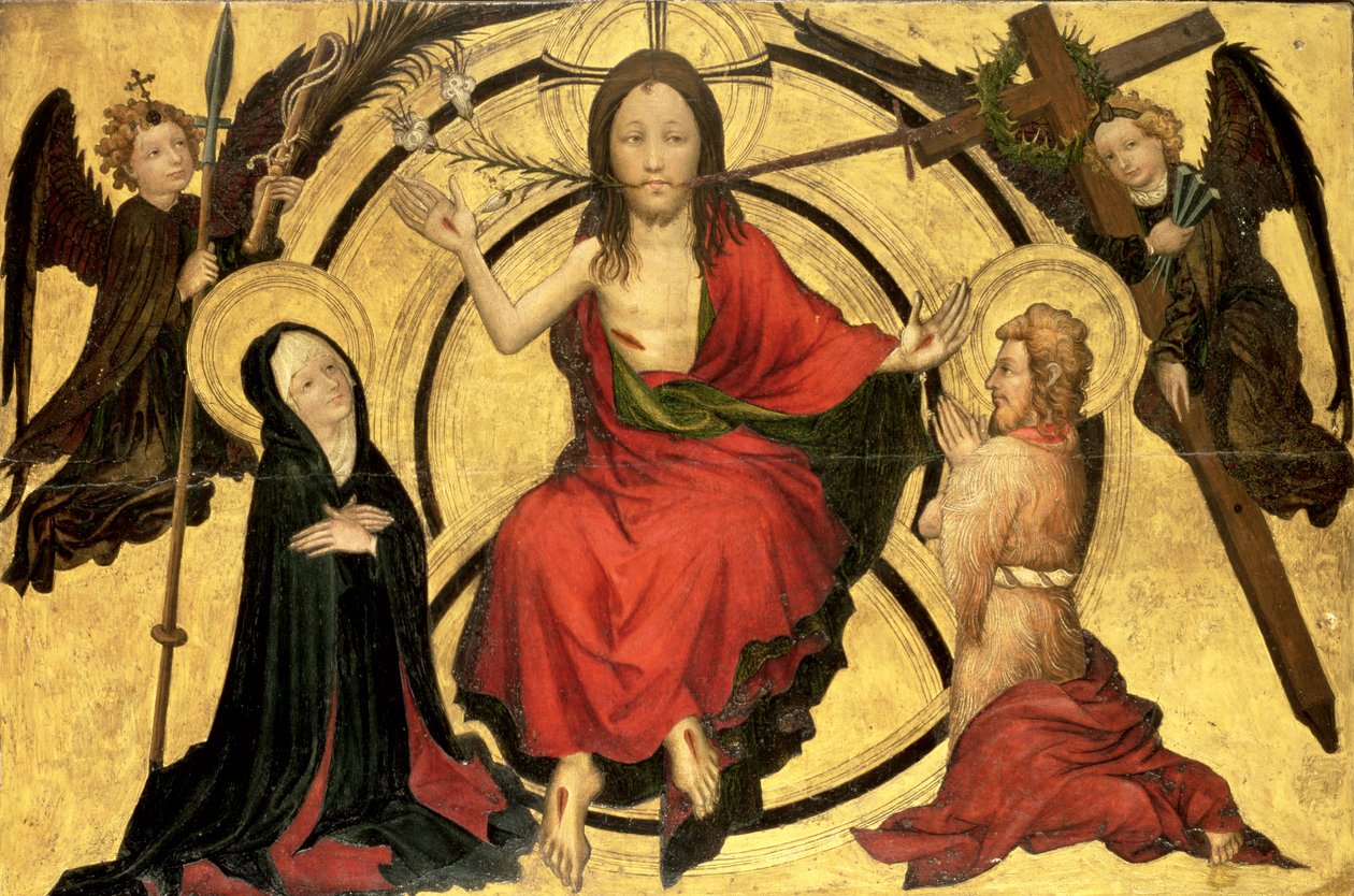 Sąd Ostateczny, początek XV w. (tempera na desce) autorstwa German School