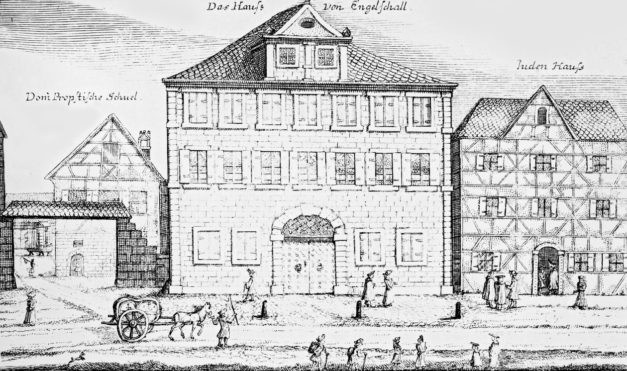 Główna ulica w Norymberdze autorstwa German School