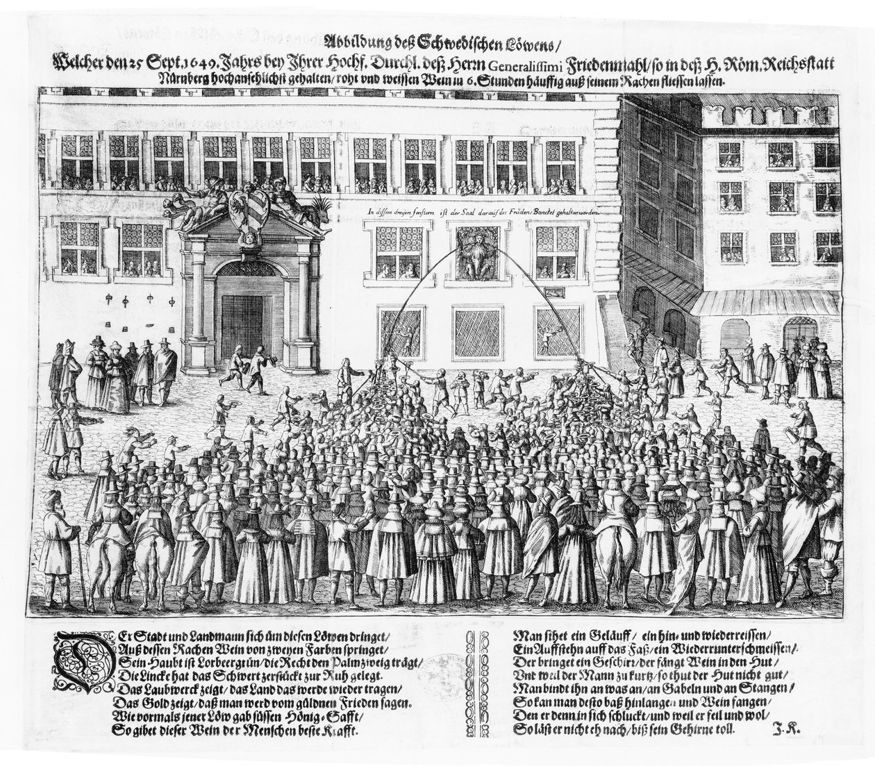 Pokój Norymberski, 25 września 1649 r. autorstwa German School
