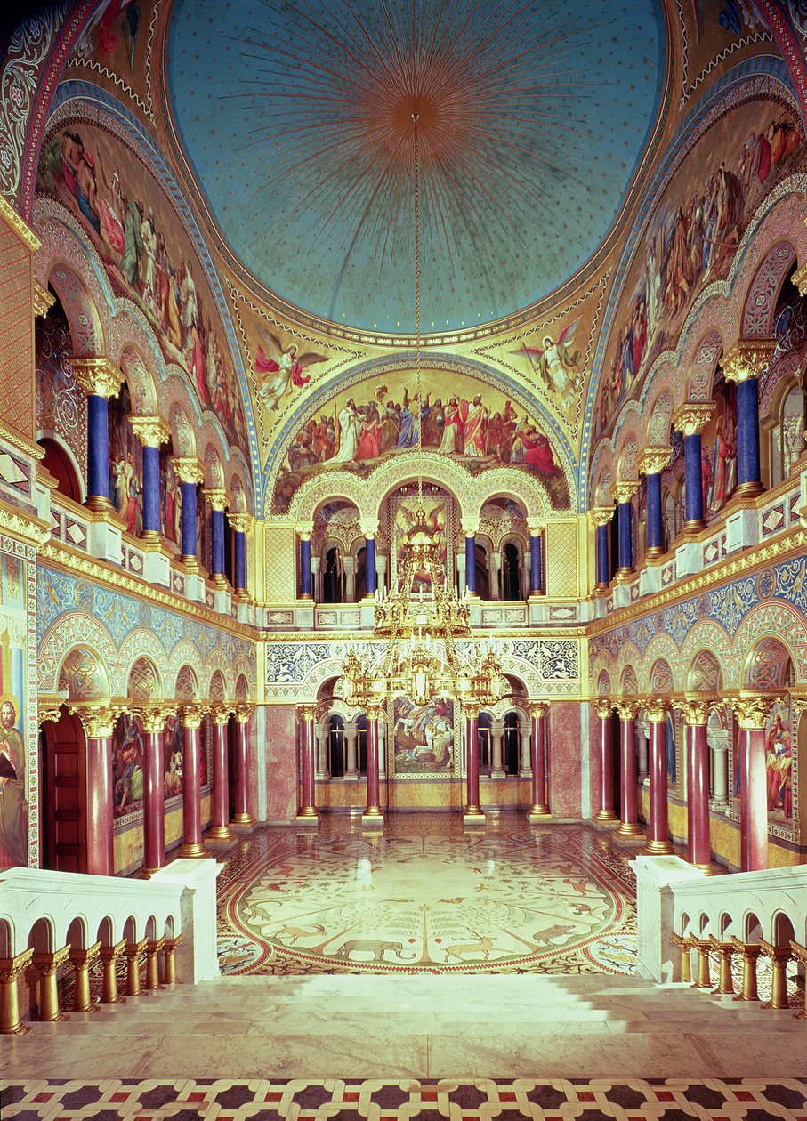 Sala tronowa od południa autorstwa German School