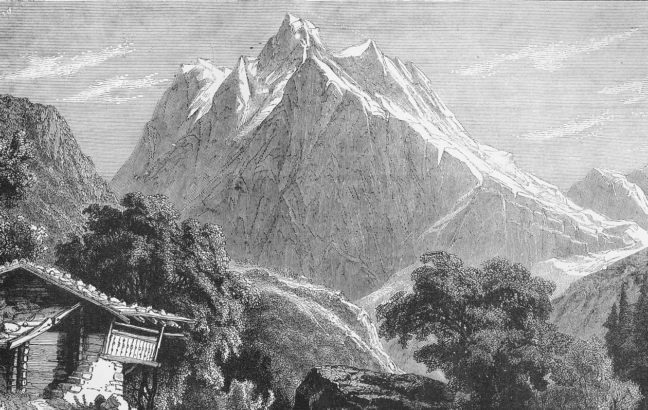 Wetterhorn autorstwa German School