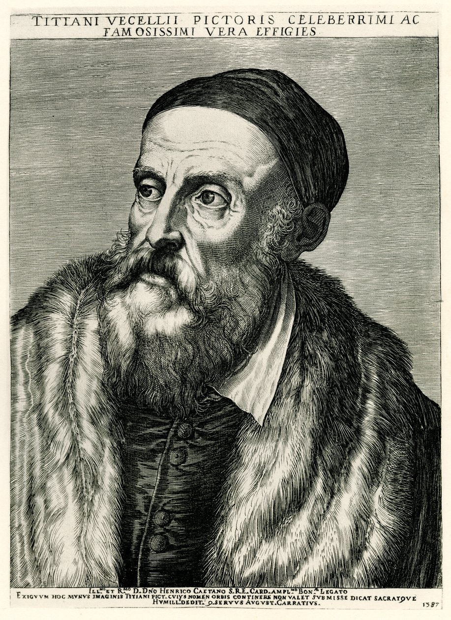 Tiziano Vecelli z Cadore autorstwa German School