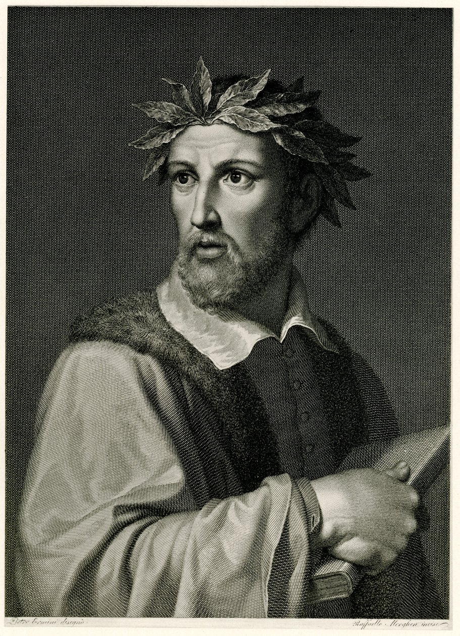 Torquato Tasso, 1884-90 (fototyp) autorstwa German School